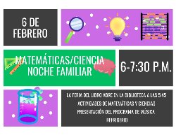 Math/Science Night (Spanish)